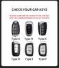 Suede Key Covers for Beijing Hyundai: ix35, MUFASA, Mingtu, Elantra, Yuena, Sonata