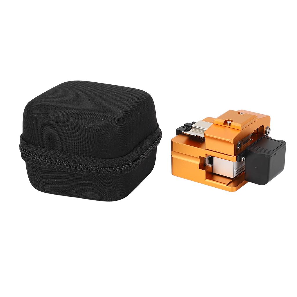 Cleaver with Waste Box 16 Cleaving Sides Auto Return Optical Cable  Cutter Tool Auto Return  Cleaver