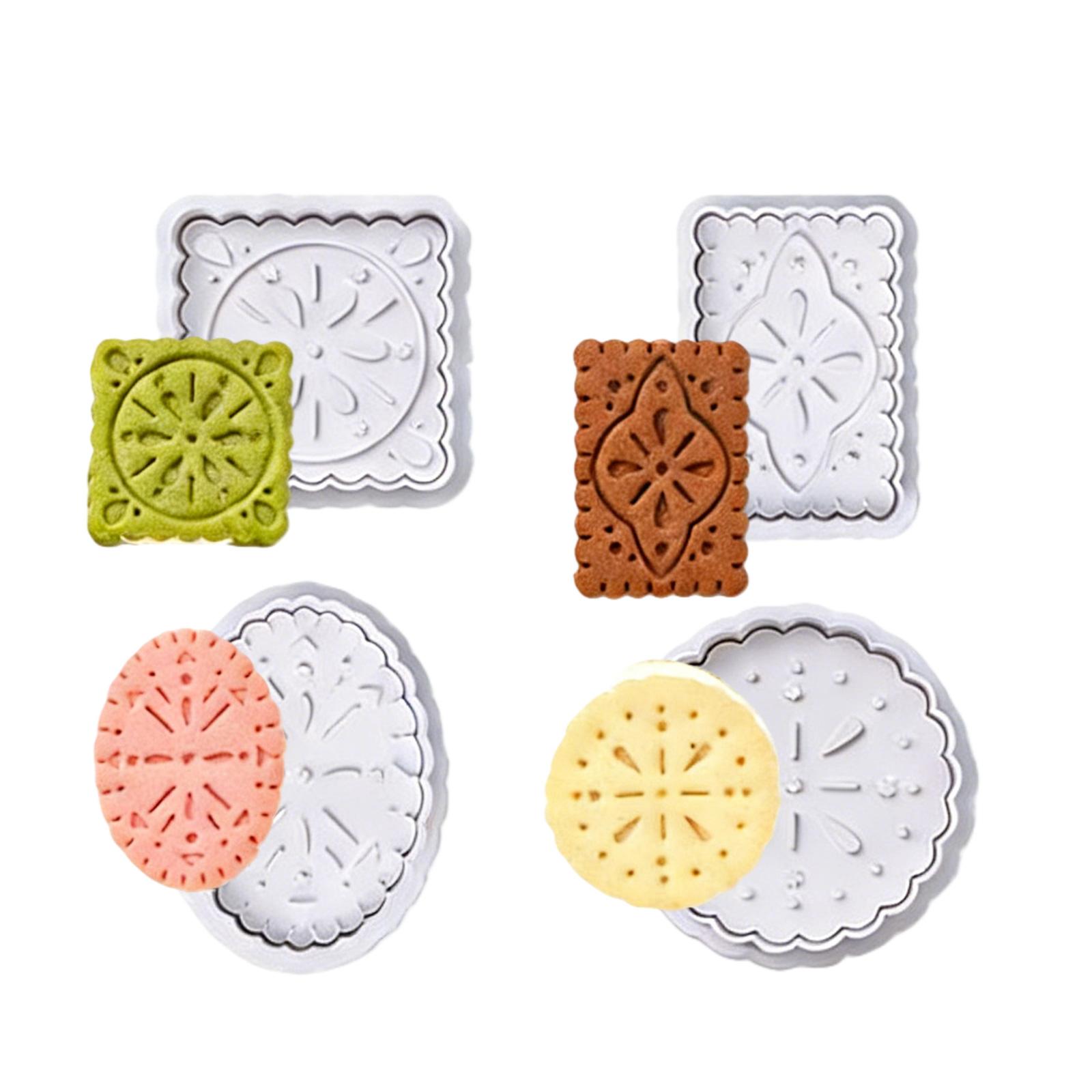 

Food Grade Plastic Waffle Molds Press Tool Nonstick Cookie Cutter For Making Funny Shape Cookie At Homes 1