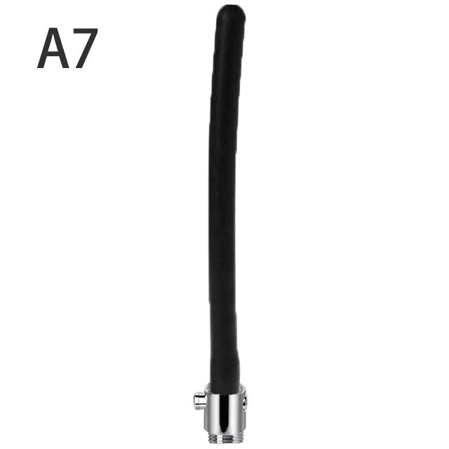 Silicone Enema Douche Kit – Anal Cleaning Nozzle with Shower Attachment, Metal Tip & Switch Faucet for Vaginal & Gay Use