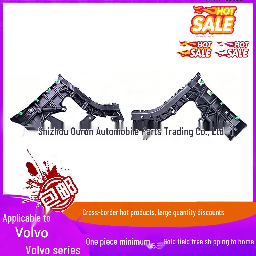 Left & Right Rear Outer Bumper Bracket for VOLVO S60 2019- (31663000/31663001) Right Rear Bumper Bracket