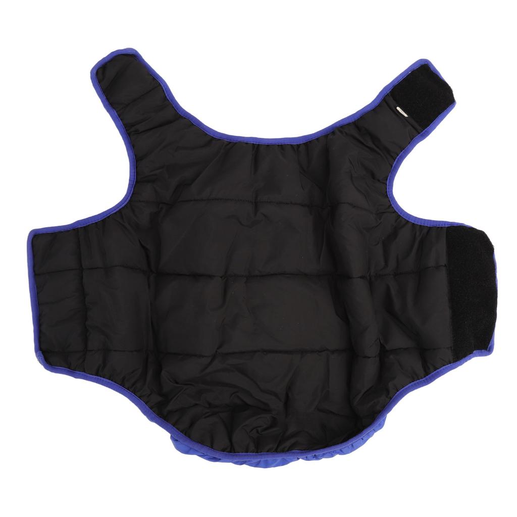 Dog Warm Vest Soft Adjustable Double Sided Wearable Waterproof Pet Cold Weather Coat for Medium Large Dogs