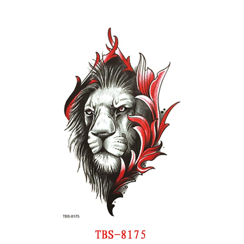 Waterproof Tattoo Stickers, Totem Animal Flowers, Tattoo Stickers Tattoo