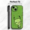 Quirky Cult Cartoon I-Invader Zim Phone Case Phone Case Soft Packaging Lightweight For iPhone17 16 15 14 13ProMax