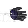 Fishing Catching Gloves Hand From Puncture Scrapes Waterproof Magnet Release Anti Slip Latex Gloves