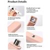 Leather Gels Nail Lamp Auto Detection System Uniform Light Distribution Magnetic Charging Base