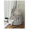 School Bag New High-value Niche Design Drawstring Backpack Junior High School Students Lightweight Travel Mountaineering Backpack