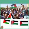 Palestine Hand Flag Vibrant Polyester Car Window Flags For Free Gaza Freedom Display