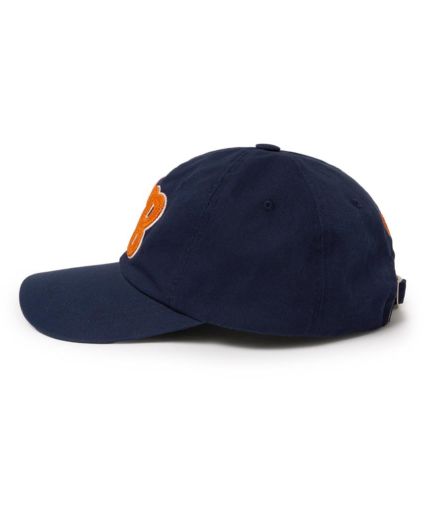 BROWNBREATH Garment Washing Round Visor Cap - Navy
