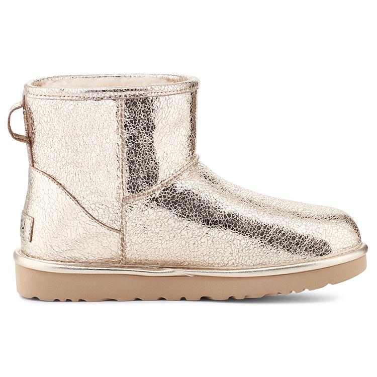 UGG Classic Mini Metallic Sparkle 'Light Gold' Women's 1125234-SGD