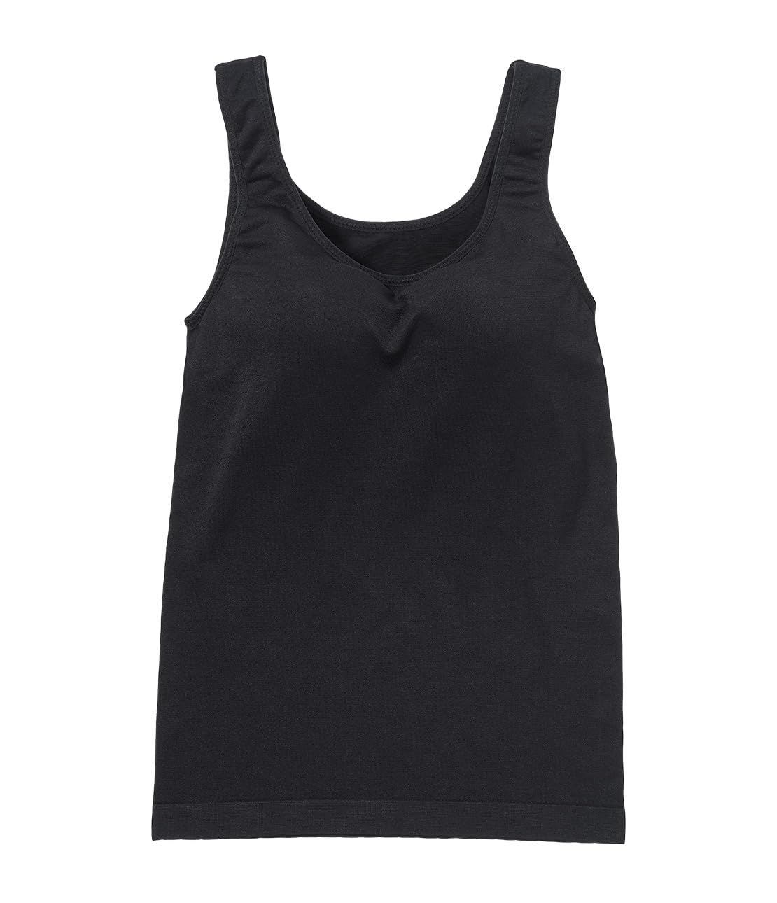 

Peach John Work Bra Tank with and Bust Enhancement for a Fuller Bust Top, Black, DE75, Cups, Underwire, Bra-like