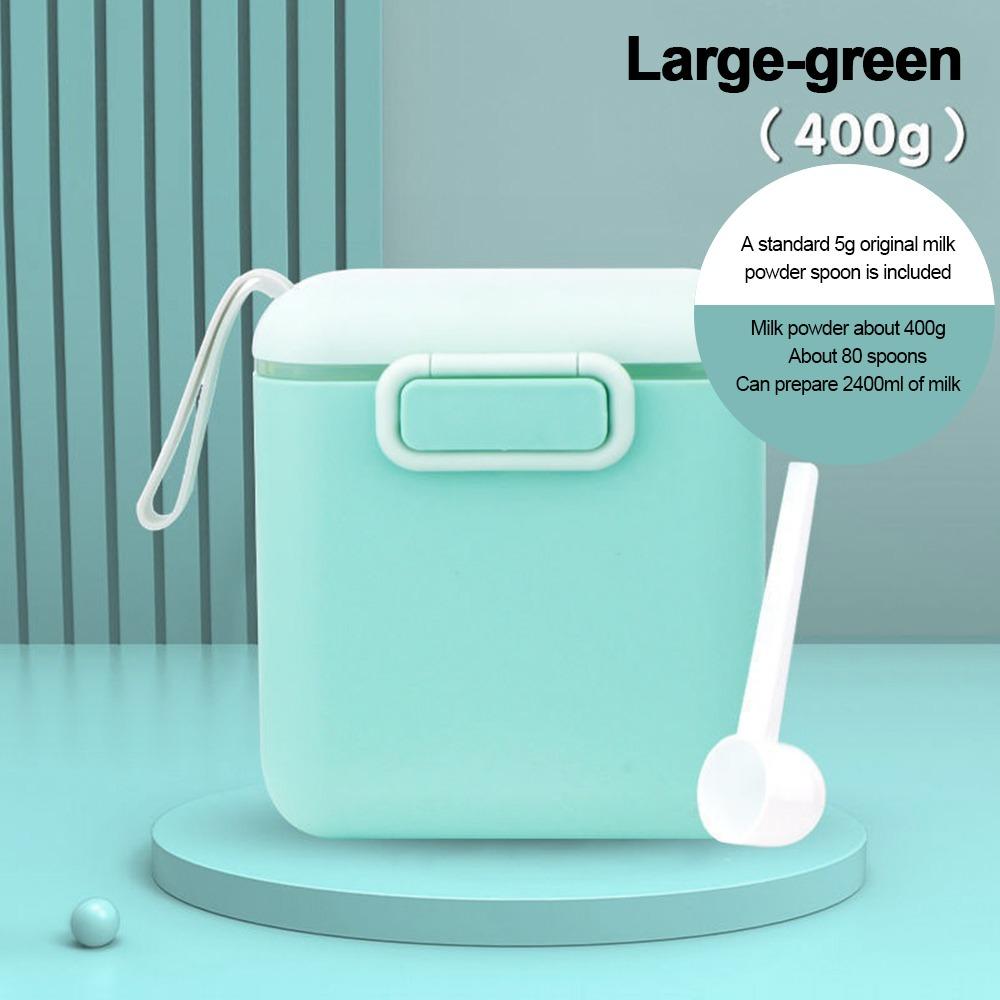 Dust-Proof Milk Powder Storage Box PP Formula Dispenser Container Snacks Container Outdoor Travel