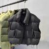 Autumn and Winter New Vest Women's Fashion Coat Loose Vest Warm Short Hooded Vest Outside