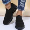 Large Size Fly-woven Casual Sports Shoes Soft Sole Comfortable Elastic Socks Shoes Light Breathable Lazy Shoes