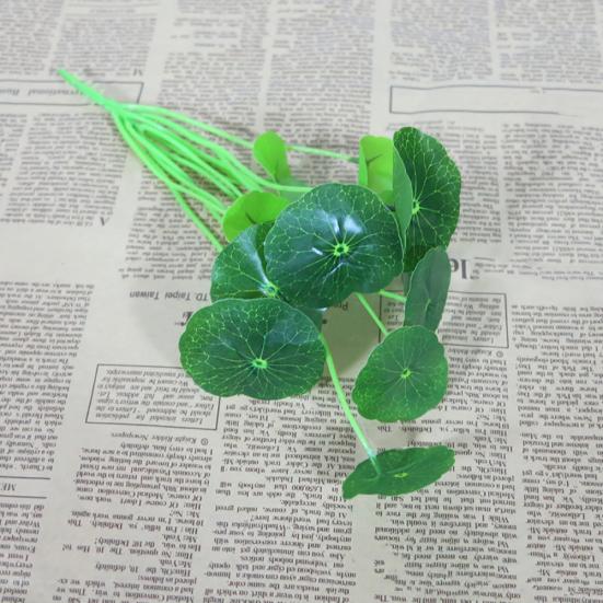 Umělé listy rostlin Lotosový list Kancelář Domů Zahrada Dekorace akvária