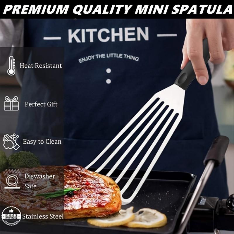 Xiaomi 3PCS Mini Stainless Steel Spatula Set - Multi-Functional Turner for Flipping, Cutting & Serving Brownie Lasagna Pie Cake