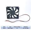 DC 5V 12v 24V 8cm 8010 8015 8025 3pin 4pin xh 2,54 Børsteløs kjølevifte 80x25mm Heatsink Radiator 80x10 80*15 For PC Case GPU