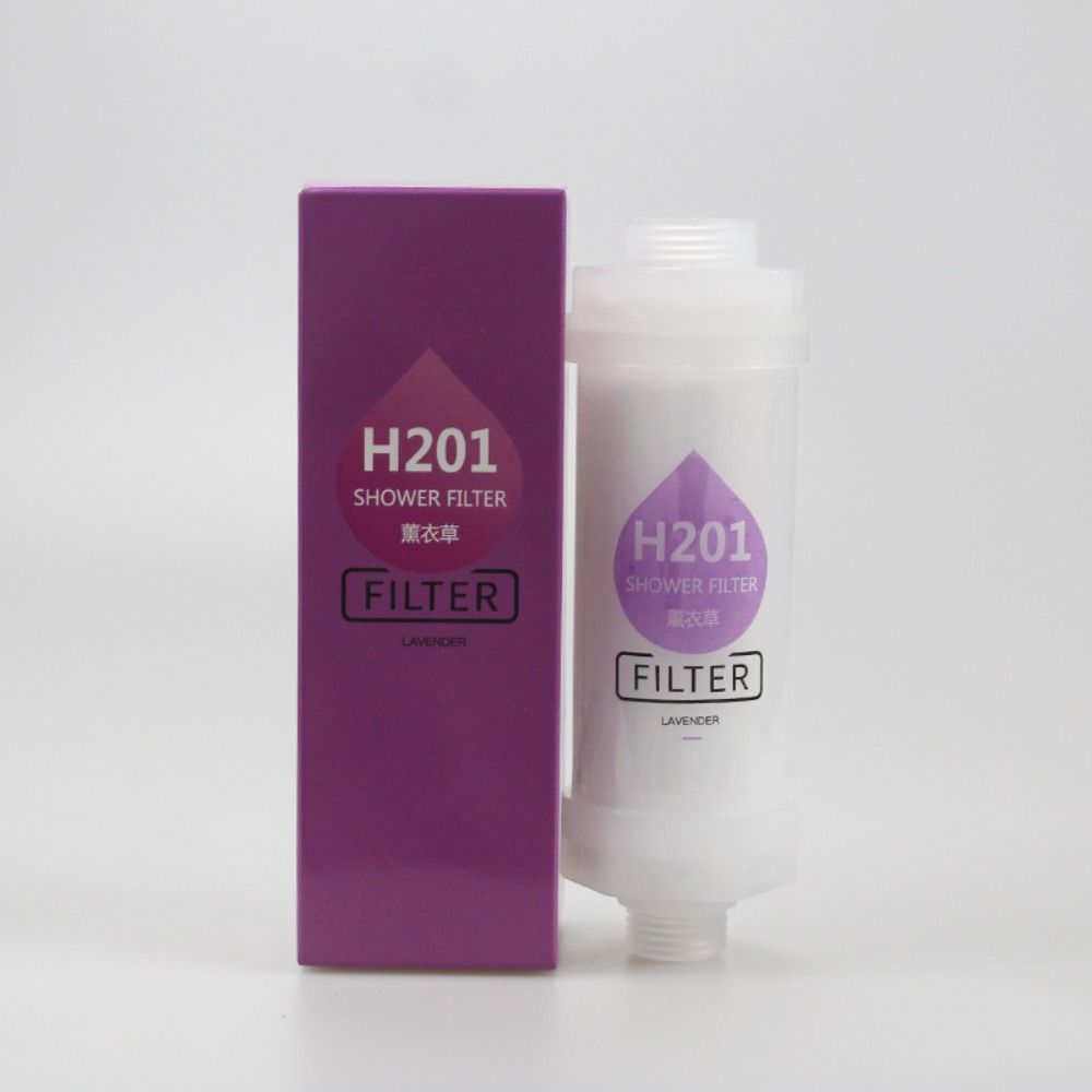Jasmine Lavender Shower Head Filter Dechlorination Anti-scaling Shower Purifier Filter Impurities Shower Scented