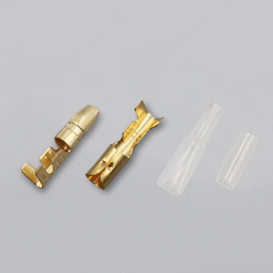 120 Stück 3,5 mm Isolierte Stecker Buchse Drahtverbinder für Verkabelung Auto Audio Lautsprecher