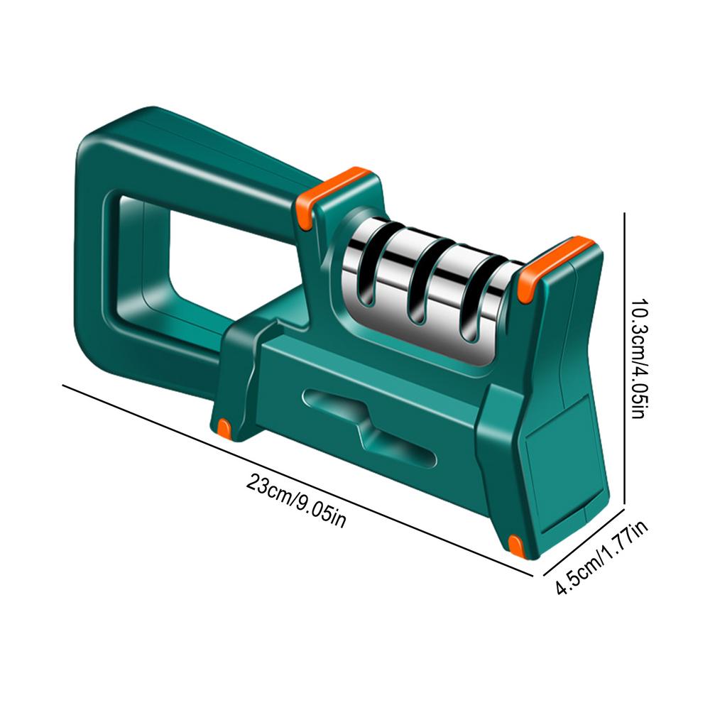 

Knife Sharpener Household Quick Sharpener Whetstone Stick Sharpening Manual Kitchen Knife Gadget as show