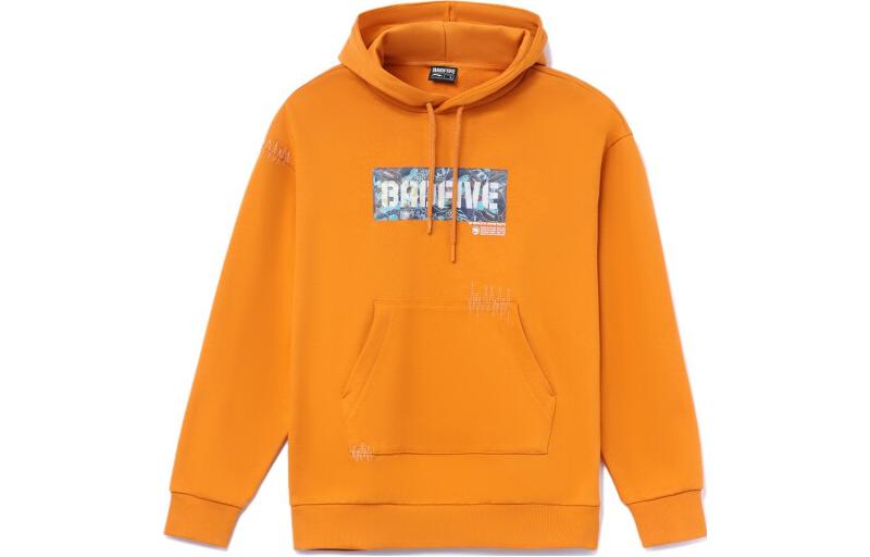 Li Ning Badfive Sweatshirt Unisex Ochre Orange AWDR411-6 S