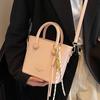 Spring and Summer Fashion New Creamy Simple Portable Bucket Bag Korean Version Casual Commuting Versatile High-end Messenger Bag