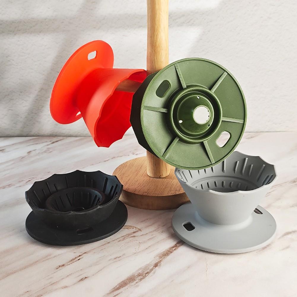Collapsible Coffee Dripper Portable Coffee Maker Silicone Dripper Easy To Clean