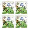 Earth's Best, Organic Melty Hoops, Puffcorn Snacks, Spring Greens, Ages 8+, 4 Packets, 9g (0.32oz) Each