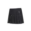 Anew Golf W Dtp Front Logo Pleats Sq_Bk