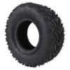 14x5.00 6 Front Wheel Tire with Rim Rubber Tubeless Vacuum Tire for ATV Quad Off Road Go Kart Golf Cart Mini Bike