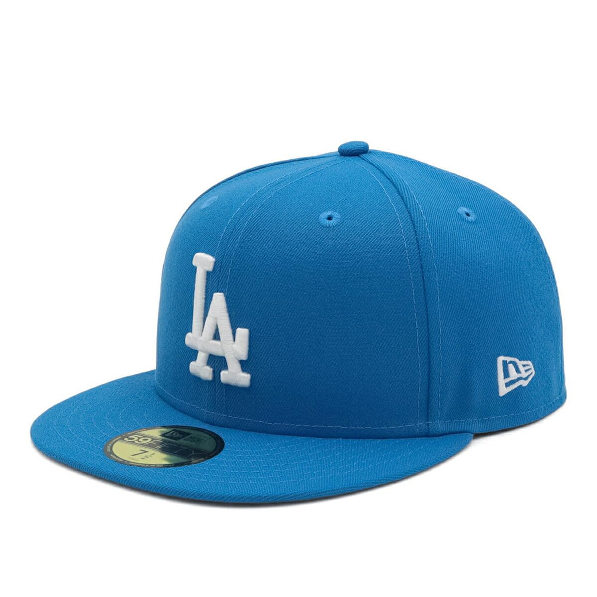 [New Era] Flat Visor Cap MLB Los Angeles Dodgers LA Rainstorm Blue 8 59Fifty MLB Los Angeles Dodgers