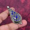 Lapis Lazuli Pendant Handmade Gemstone Jewelry, 925 Solid Sterling Silver Pendant ,Unique Design Jewelry Pendant