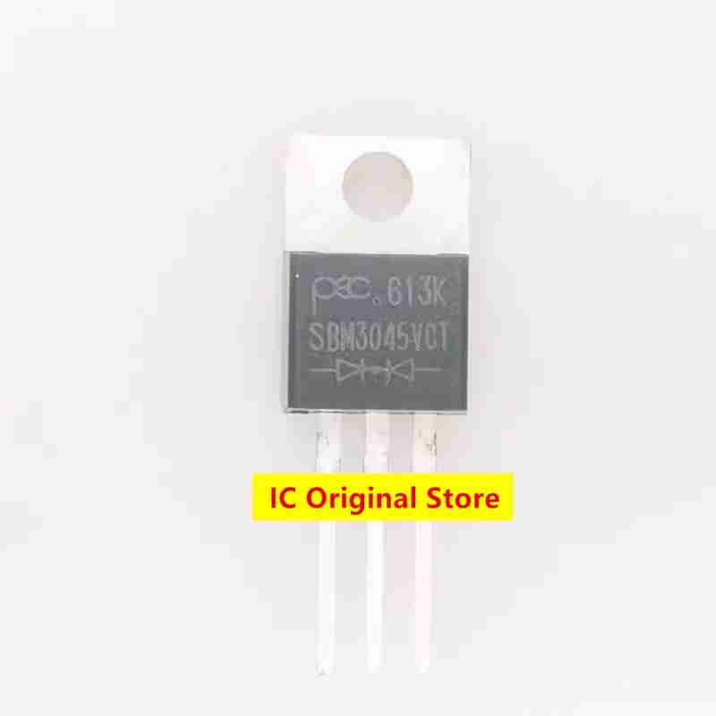 

10pcs SBM3045VCT Import Original 3045 TO-220 MOS Field Effect Tube SBM3045 10pcs SBM3045VCT