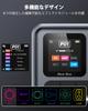 New View Bee SK17 Guitar Effects Pedal Amp Simulator MIDI Audio Interface ANN Modeling 40 80 Presets OTG Recording Gray Portable 93x71.5x40mm