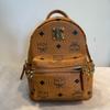 [Gebraucht] Klassische All-Over-Logo-Nieten Drei-in-Eins Beschichtetes Canvas Schulter-Crossbody-Rucksack - Sehr Gut #F33UIH