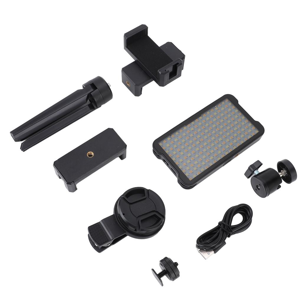 Reduce Reflected Fill Light with 52mm CPL Lens Filter Wireless Rechargeable 2400K‑6400K Photography Fill Light