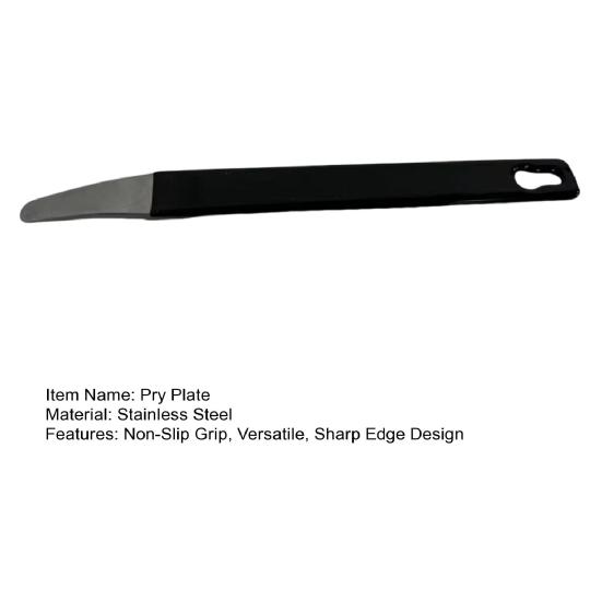 Car Trim Removal Tool Stainless Steel Extra Hard Pry Bar for Interior Panel Door Clip Navigation Dash Disassembly Kit