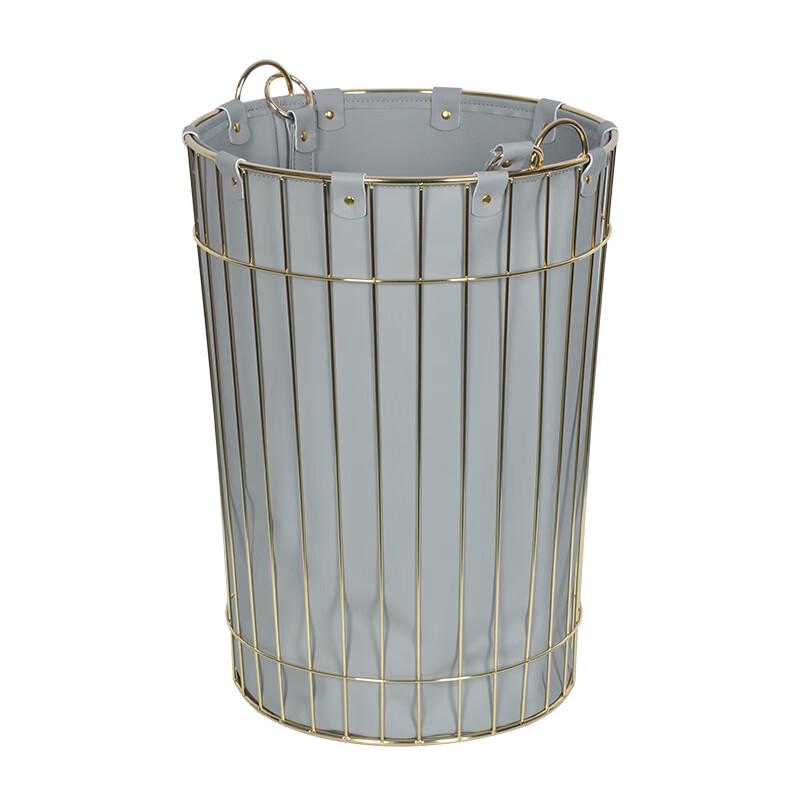 Modern Simple Leather Laundry Hamper