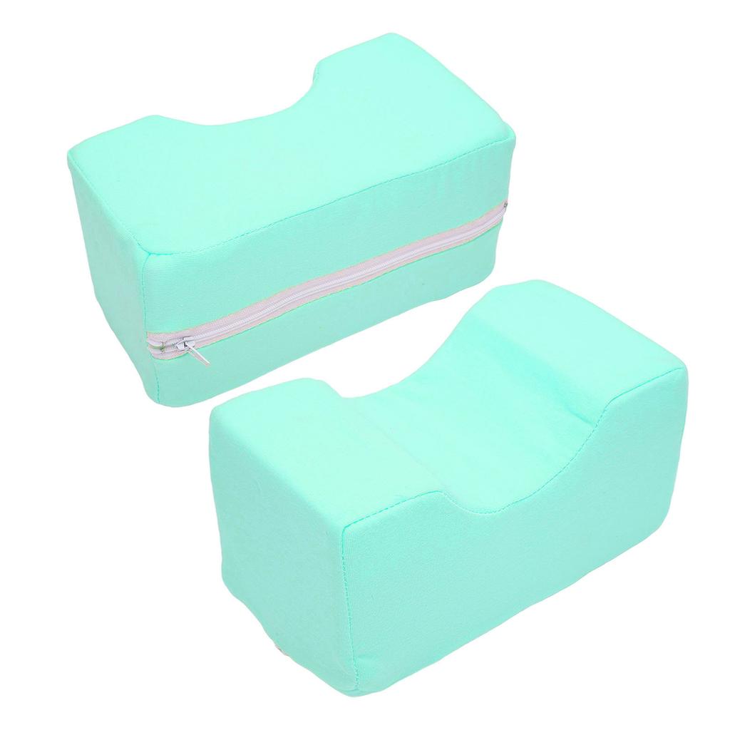 Heel Pillow Improve Blood Circulation Relieve Pressure Promote Recovery Foot Elevation Pillow for Heel Foot Leg Green