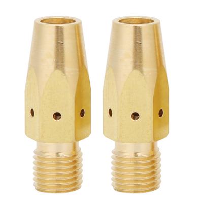Contact Tip Adapter for MIG Welder Gun Gas Diffuser for Miller M25M40 & Hobart(2 Pcs)
