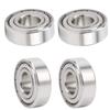 10Pcs Mini Bearing High Rotating Speed Double Shielded Machinery Parts S6202ZZ 35x15x11mm