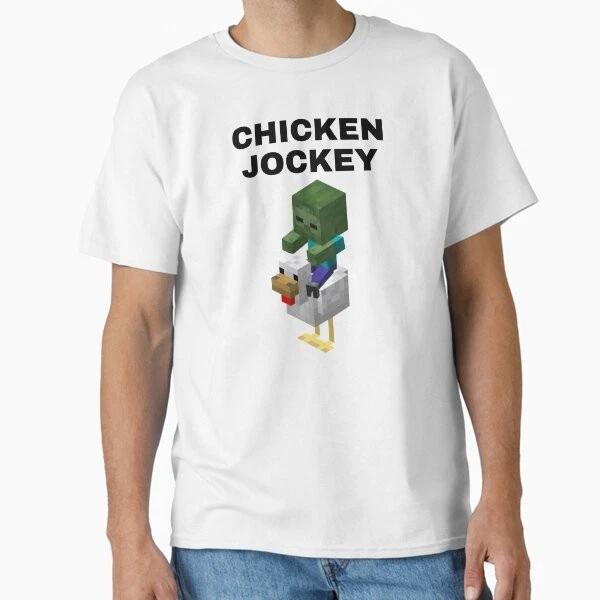 Chicken Jockey Classic TShirt Made In UsaAus TShirt S2xl S