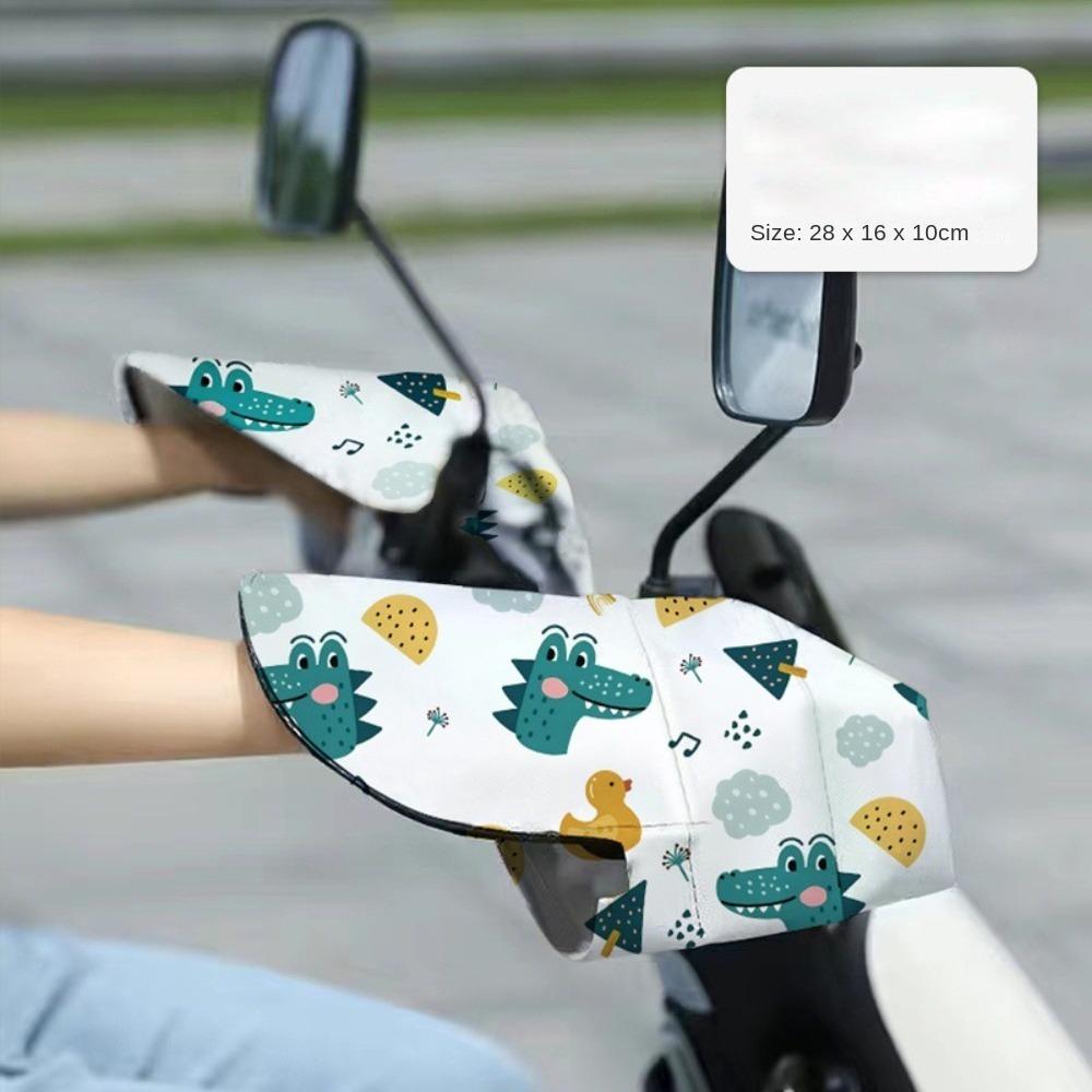 

Ветрозащитные Солнцезащитные Перчатки для Электромобиля Дышащие Накладки на Ручки Защита Ручек Женские Мужские 4