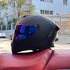 Motorcycle Helmet Casco Motorbike Capacete Seasons Street Touring Motorcycle Helmet RED Black Adult DOT