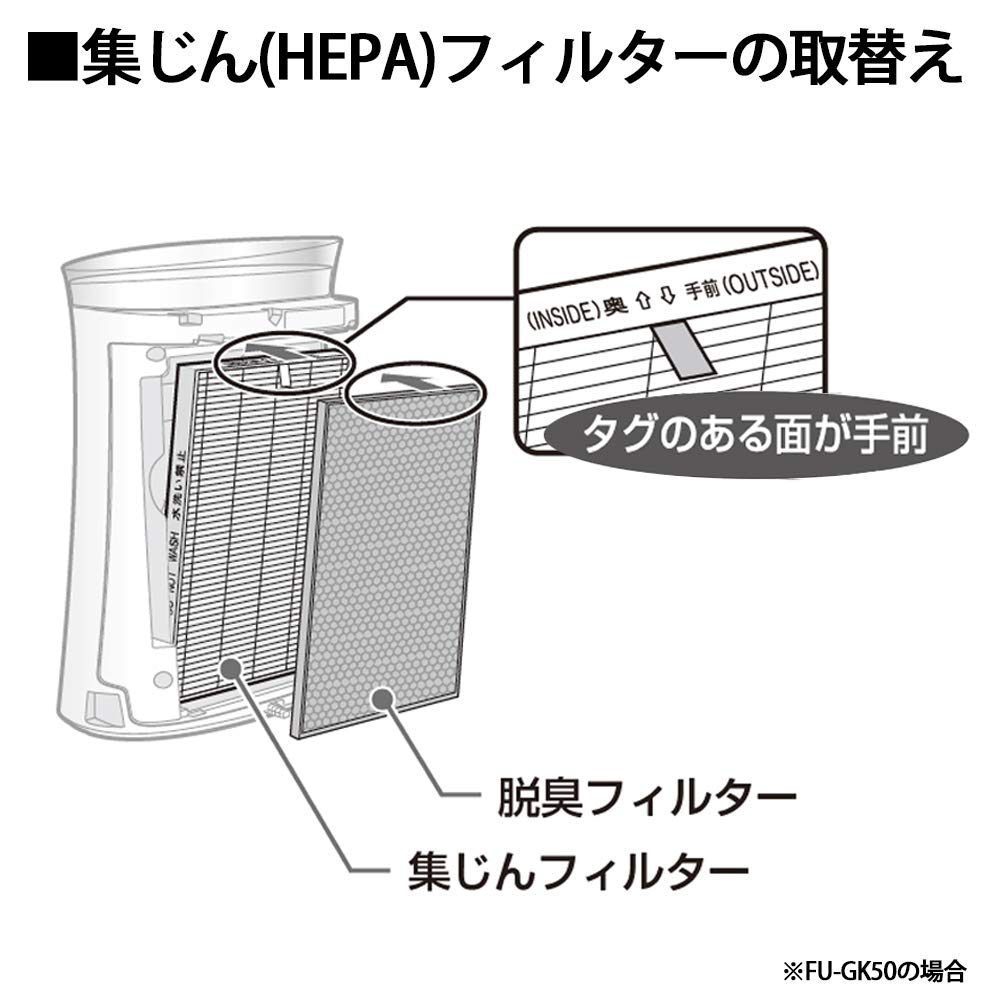 Genuine Sharp Mosquito Catching Air Purifier Dust Collection Filter [SHARP Product] FZ-GK50HF