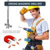 9/18Pcs Non-slip High Hardness Bit S2 Magnetic 5A Black Non-slip Cross Head Electric Drill Electric Screwdriver Bit Set