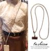 Phone Case Universal Metal Clip Colourful Lanyard Xiaoxiangfeng Long Neck Hanging Cross Body Style Full Diamond Thick Lanyard
