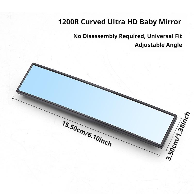SEAMETAL Wide-Angle Car Rear Seat Mirror Baby/Child Seat Car Safety Mirror Monitor Paste Safety Car Baby Mirror Car Interior Accessories