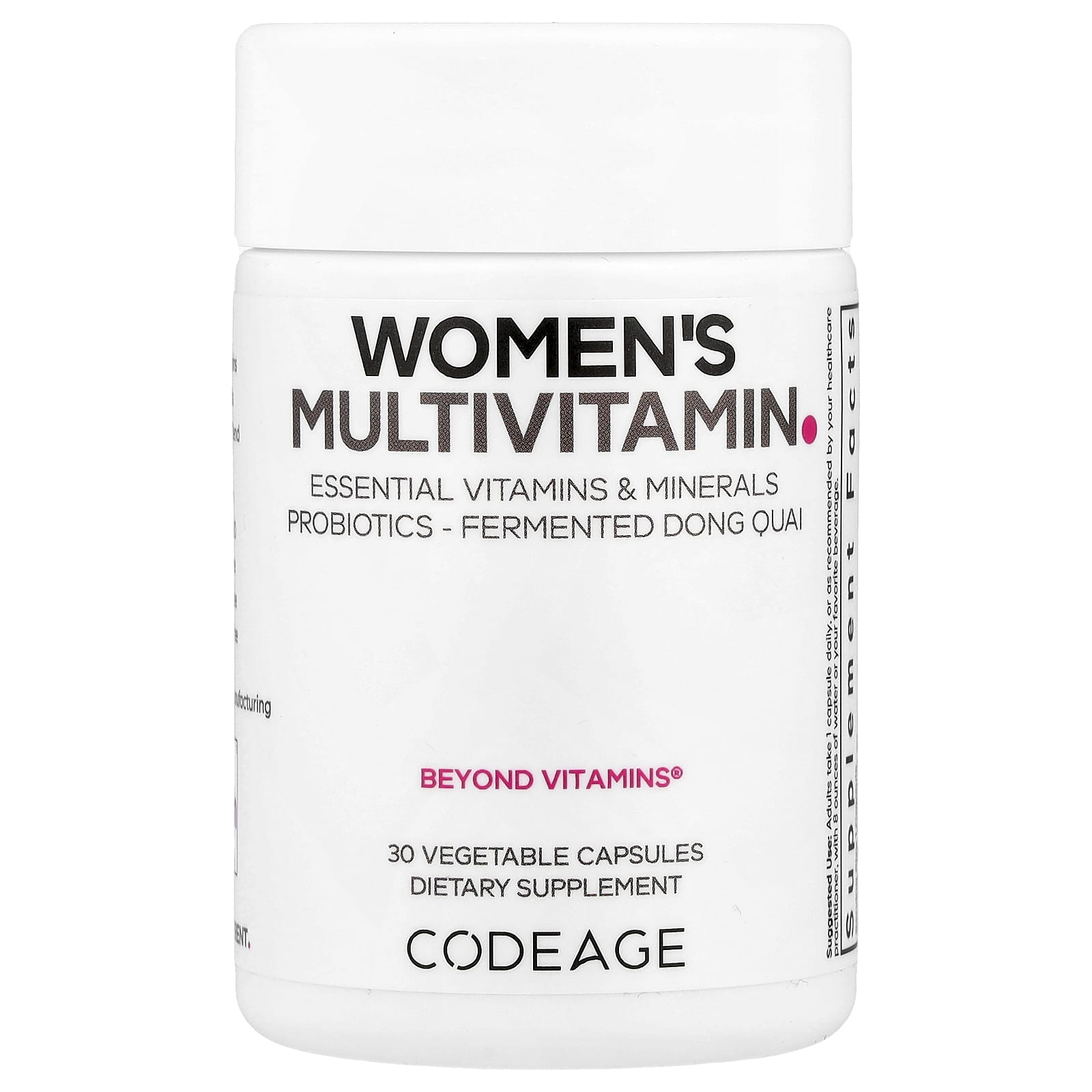 

Codeage, Women s Multivitamin, 30 Veggie Capsules