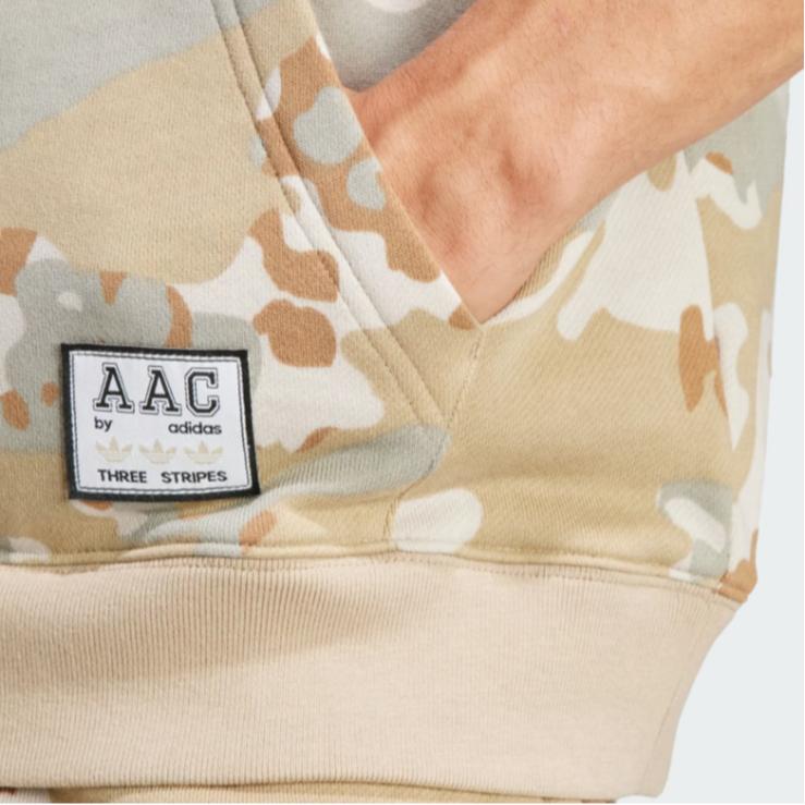 Adidas Originals Aac Camo Hoodie Herren Hoodies Prärie-Braun IR9472